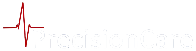 White Precision Care Logo